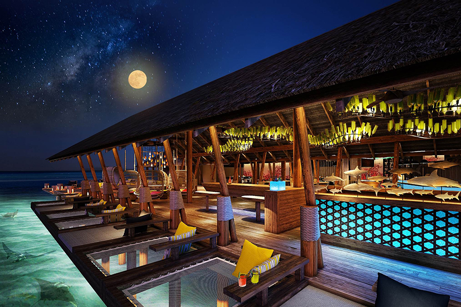南丽世 - 东方酒吧图片1 - LUX* South Ari Atoll,Maldives East Bar Photo 1