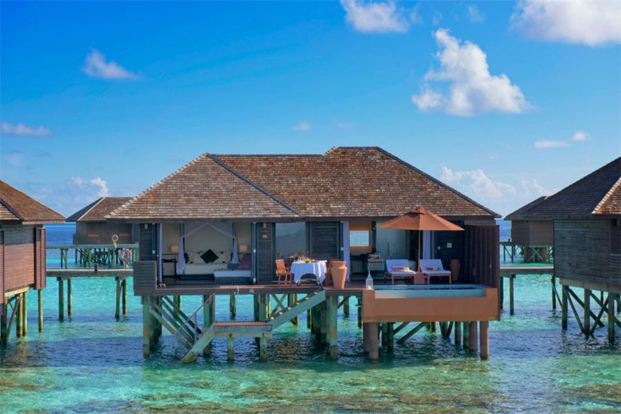 莉莉岛 - 豪华水上别墅图片1 -  Lily Beach  Resort Deluxe water Villa Photo 1