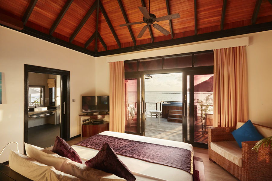 伊露富士（伊露） - 地平线水上别墅（普通/日落）图片3 - Sun Siyam Iru Fushi Horizon Water Villa Photo 3