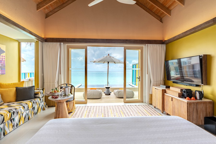 硬石 - 钻石水上泳池别墅图片3 - Hard Rock Hotel Maldives Diamond Overwater Pool Villa Photo 3