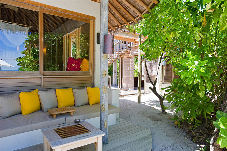 六善拉姆 - 泻湖沙滩泳池别墅图片2 - Six Senses Latitude Laamu Lagoon Beach Villa with Pool Photo 2
