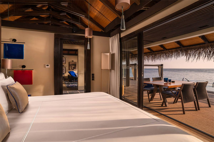 维拉私人岛 - 日落豪华水上泳池别墅图片4 - Velaa Private Island Maldives Sunset Deluxe Water Pool Villa Photo 4