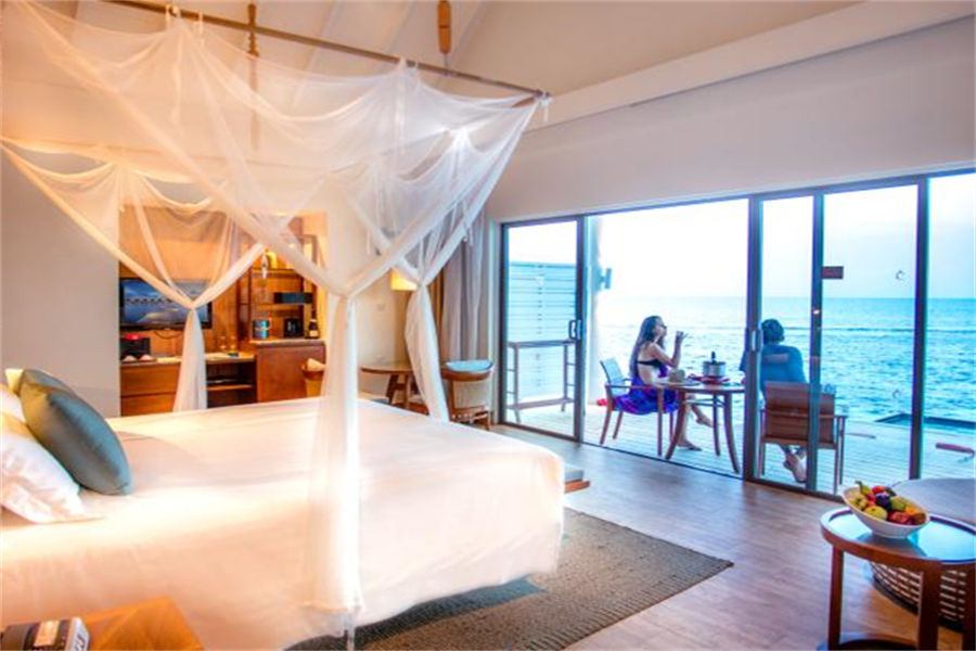 中央格兰德 - 海洋水上别墅 图片4 - Machchafushi Resort&Spa Maldives Reethi Muraka Overwater Villa  Photo 4