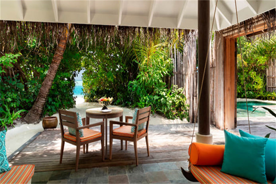 安纳塔拉笛古 - 双卧室安纳塔拉泳池别墅 图片2 - Anantara Dhigu Resort & Spa Two Bedroom Anantara Pool Villa Photo 2