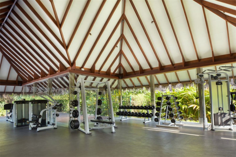瑰宝 - 健身中心图片1 - Heritance Aarah Maldives Luxury Resort Gymnasium Photo 1