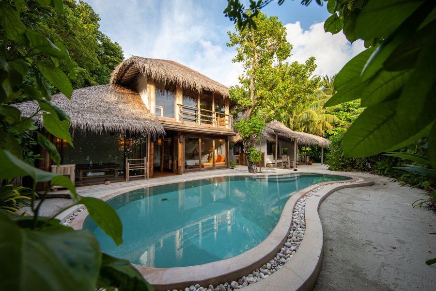 索尼娃富士 - 双卧索尼娃富士泳池套房图片1 - Soneva Fushi 2 Bedroom Soneva Fushi Villa Suite with Pool  Photo 1