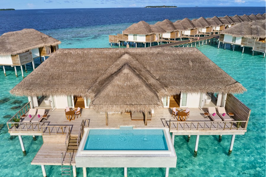 伊露薇丽 - 海滨双卧泳池住宅图片1 - Sun Siyam Iru Veli Two Bedroom Ocean Residence with Pool Photo 1