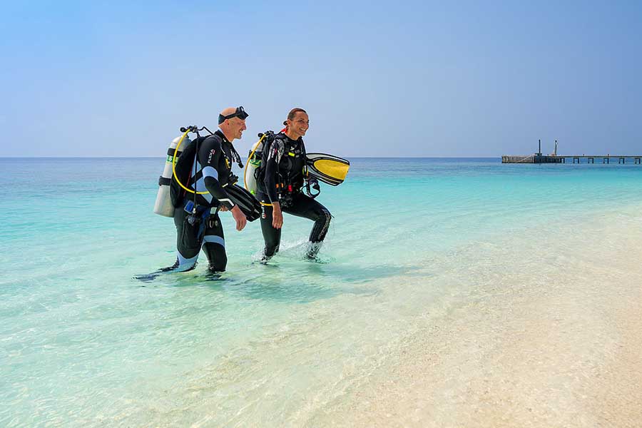 蜜莉喜岛 - 浮潜图片1 - Mirihi Island Resort Diving Photo 1