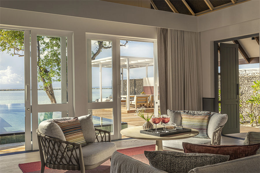 四季兰达吉拉瓦鲁 - 尊贵海滨泳池平房 图片4 - Four Seasons Landaa Giraavaru Premier Oceanfront Bungalow With Pool Photo 4