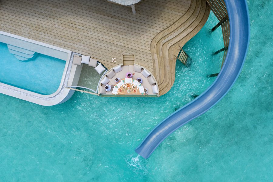 索尼娃富士 - 单卧水上泳池别墅（带滑梯）图片4 - Soneva Fushi 1 Bedroom Water Reserve with slide  Photo 4