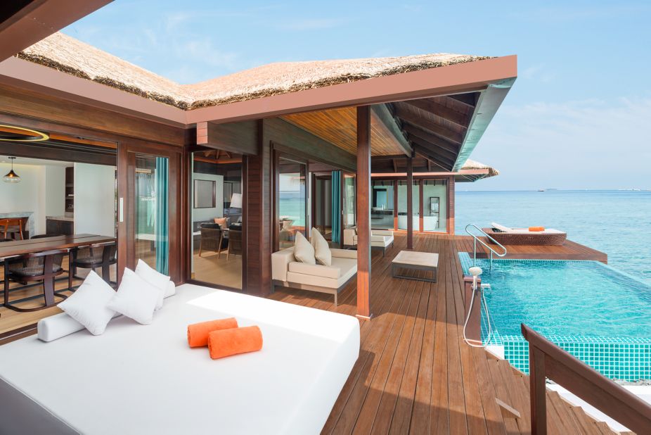 喜来登满月 - 双卧水上泳池别墅图片3 -  Sheraton Full Moon Island 2 Bedroom Overwater Villa with Pool Photo 3