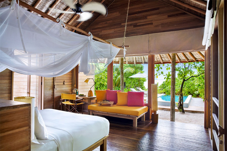 六善拉姆 - 海洋沙滩泳池别墅图片3 - Six Senses Latitude Laamu Ocean Beach Villa with Pool Photo 3