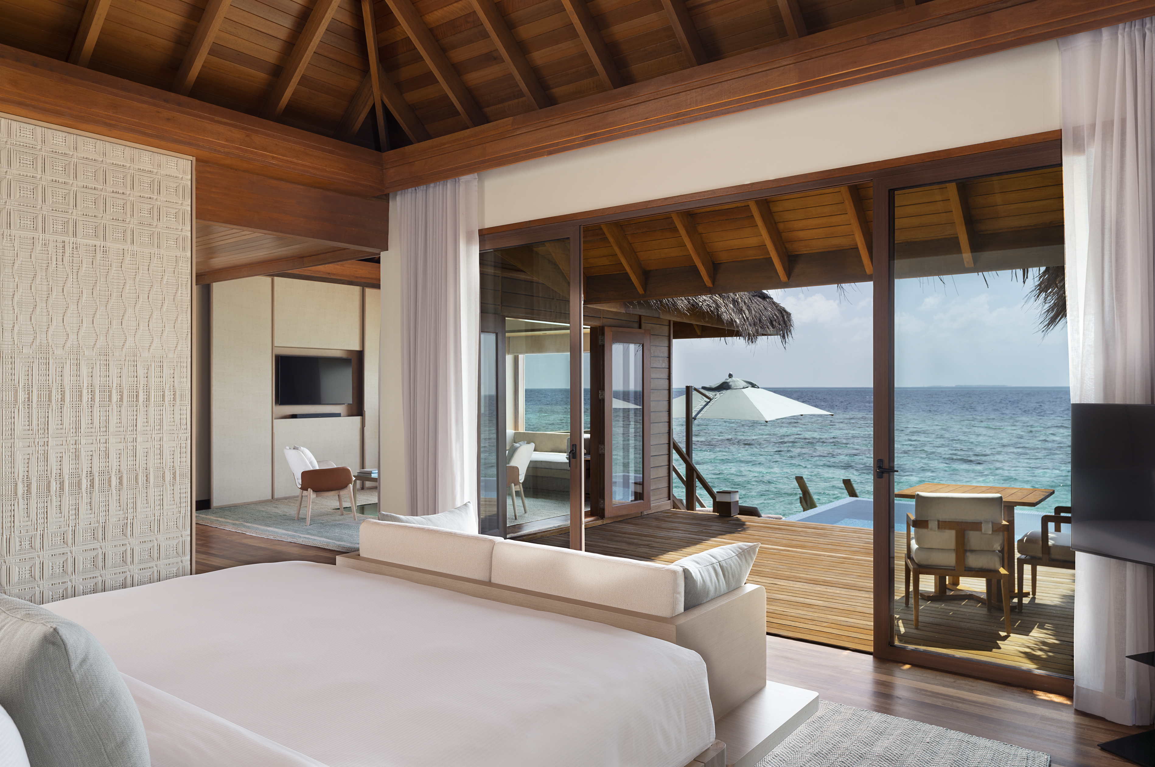 芙花芬 - 海洋泳池别墅图片2 -  Huvafen Fushi Spa Resort Maldives Ocean Bungalow With Pool Photo 2