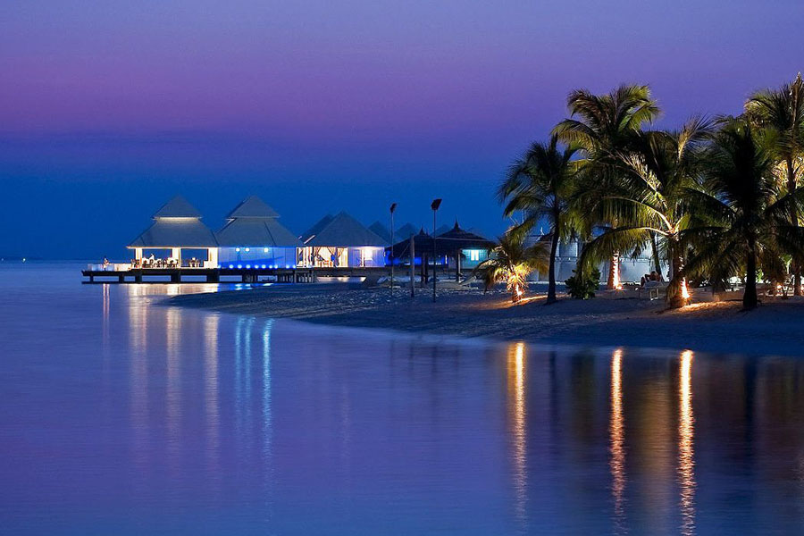 钻石阿莎格 - Thari 水上餐厅图片1 -  Diamonds Athuruga Beach&Water Villas Thari Over Water Restaurant Photo 1