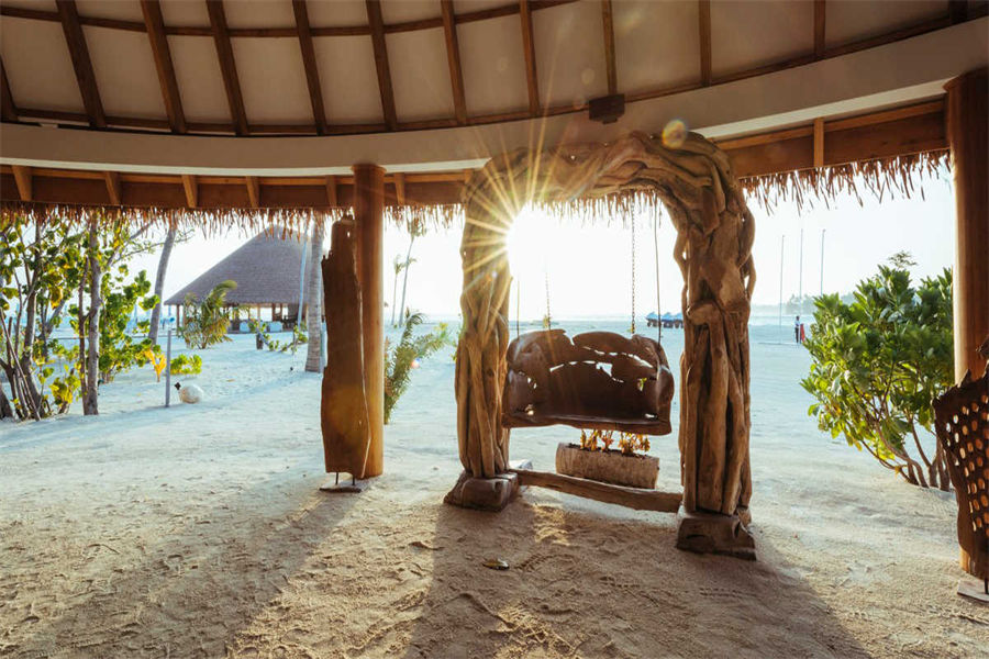 希娜蒙薇丽富士 - 海滩酒吧图片2 - Cinnamon Velifushi Maldives Iru Beach Bar Photo 2