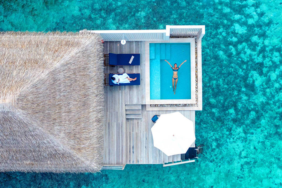 巴廖尼 - 水上泳池别墅图片2 - Baglioni Resort Maldives Water Villa with Pool Photo 2