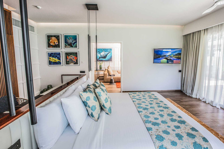 翡翠法斯曼度 - 豪华沙滩泳池别墅图片3 - Emerald Maldives Resort & Spa  Superior Beach Villa with Pool Photo 3