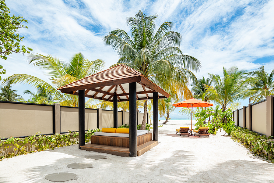 薇拉瓦鲁 - 豪华海滨泳池别墅 图片1 - Angsana Velavaru Maldives Deluxe Beachfront Pool Villa Photo 1