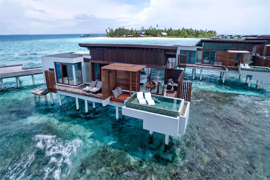 柏悦哈达哈 - 日落水上泳池别墅图片2 - Park Hyatt Maldives Hadahaa Overwater Sunset Pool Villa Photo 2