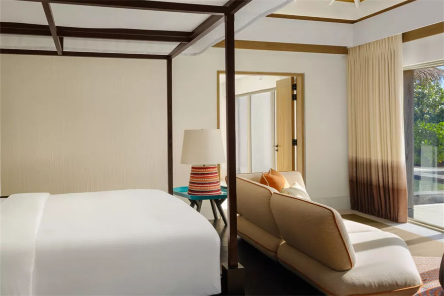 洲际 - 日落沙滩泳池别墅图片2 - InterContinental Maldives Maamunagau One Bedroom Beach Pool Villa Photo 2