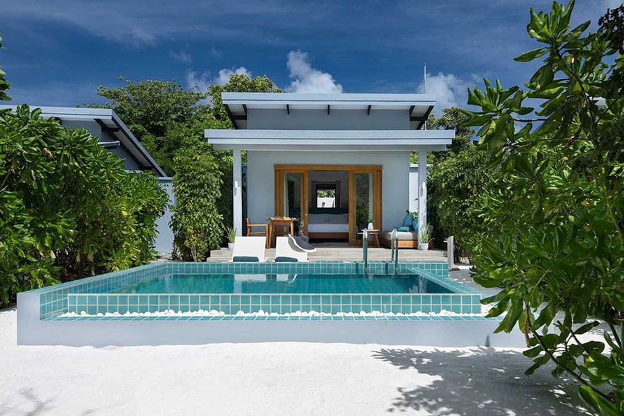 伊芙鲁 - 日落海滩泳池别墅图片1 - Ifuru Maldives Sunset Beach Villa with Pool Photo 1