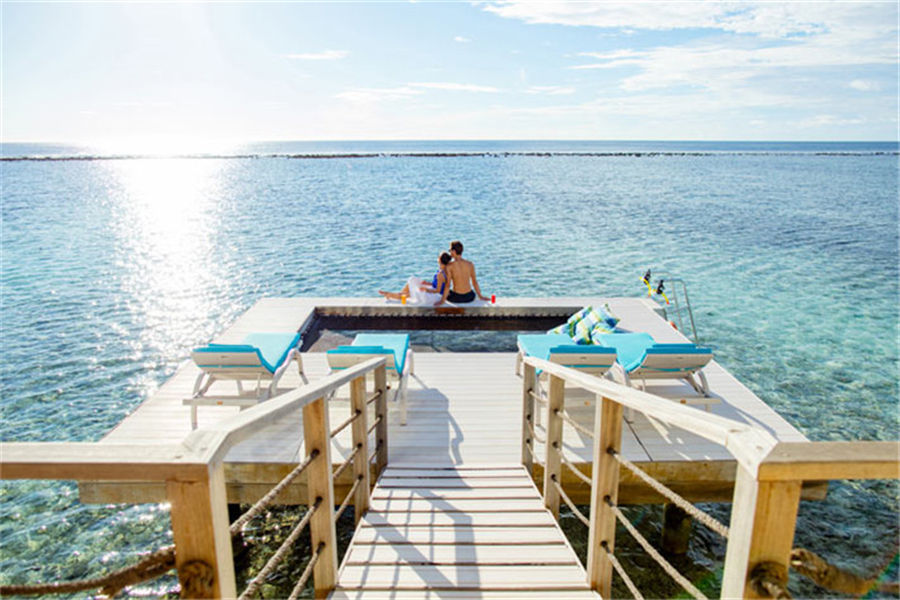 康杜玛 - 双卧水上阁图片3 - Holiday Inn Resort Kandooma Maldives  Two Bedroom Overwater Pavilion Photo 3