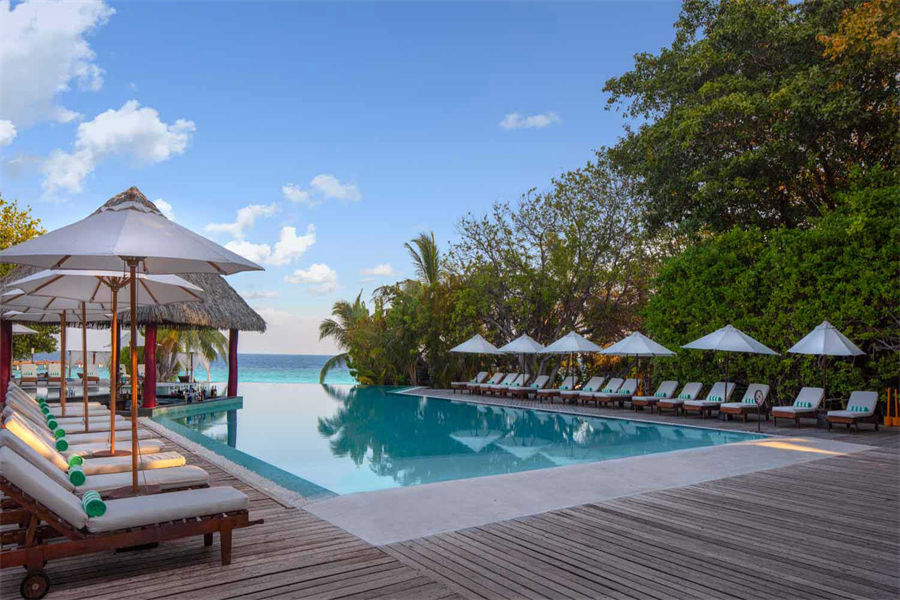 密度帕茹 - 泳池酒吧图片3 - Adaaran Select Meedhupparu Maldives Pool Bar Photo 3