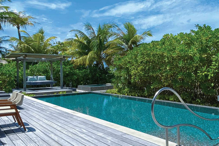 华尔道夫 - 高级双卧沙滩泳池别墅图片4 - Waldorf Astoria Maldives Ithaafushi  Two Bedroom Grand Beach Villa with Pool Photo 4