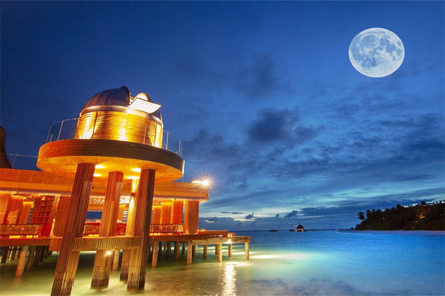 安纳塔拉吉哈瓦岛 - 观星图片1 - Anantara Kihavah Villas Stargazing Photo 1
