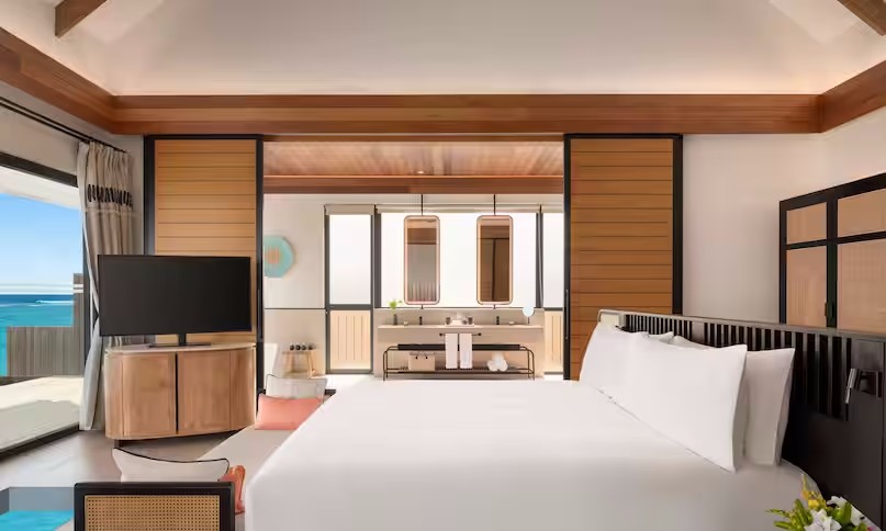 希尔顿阿明吉利 - 单卧水上泳池别墅图片3 - Hilton Maldives Amingiri Resort & SPA 1 Bedroom Overwater Pool Villa Photo 3