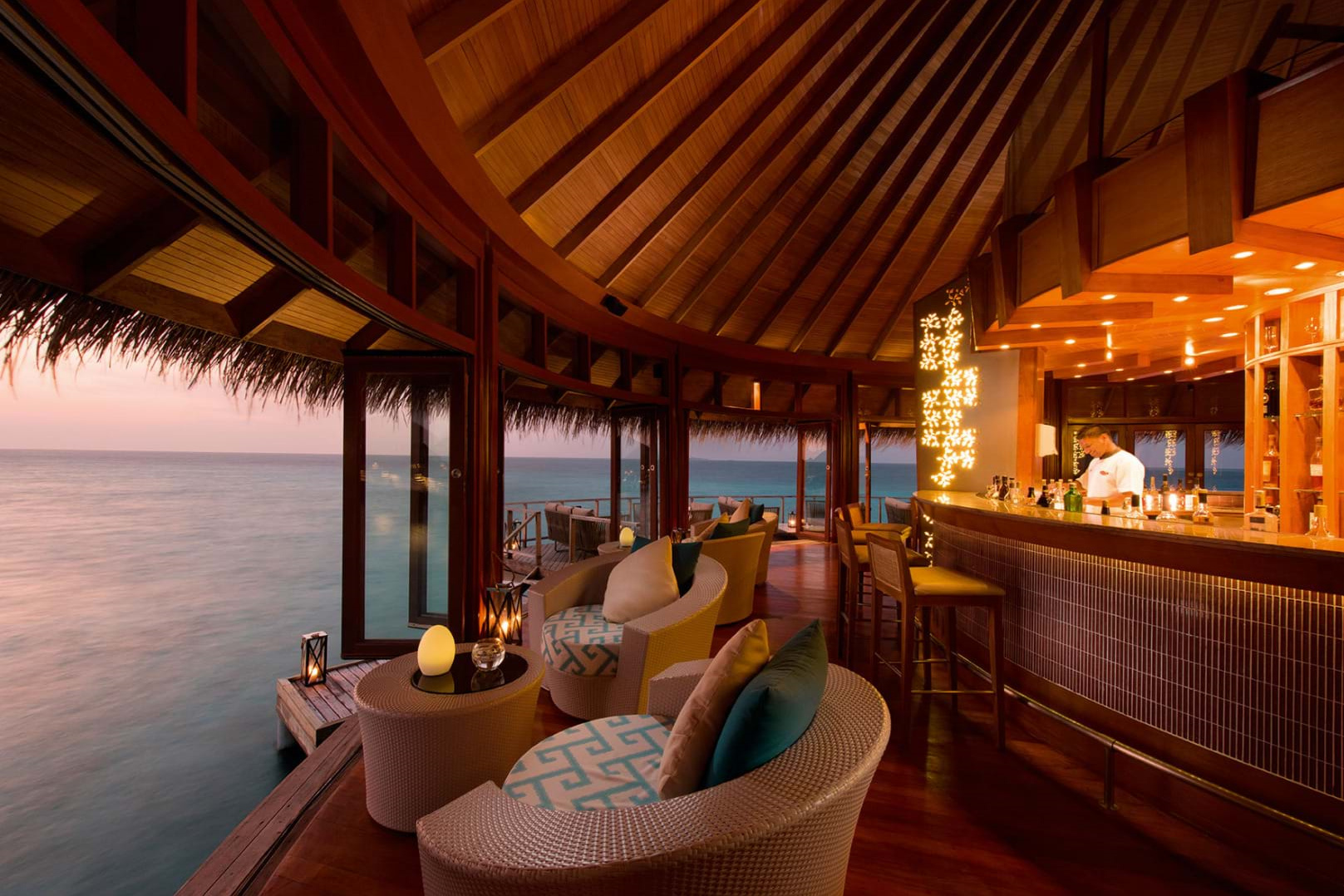 哈拉薇利 - Jing餐吧图片1 - Constance Halaveli Resort Maldives Jing Restaurant and Bar Photo 1