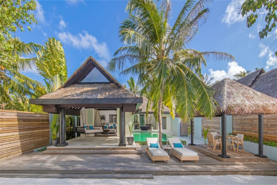安纳塔纳娜拉杜私人 - 沙滩泳池别墅图片1 - Naladhu Private Island Beach House with Pool Photo 1
