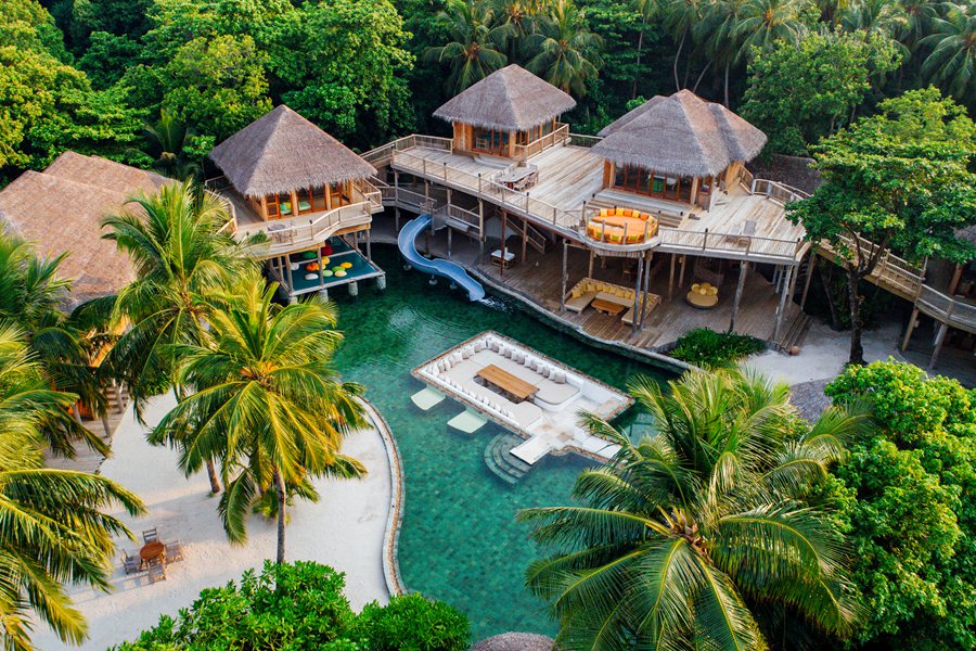 索尼娃富士 - 九卧私人豪华别墅（带滑梯）图片1 - Soneva Fushi 9 Bedrooms Photo 1