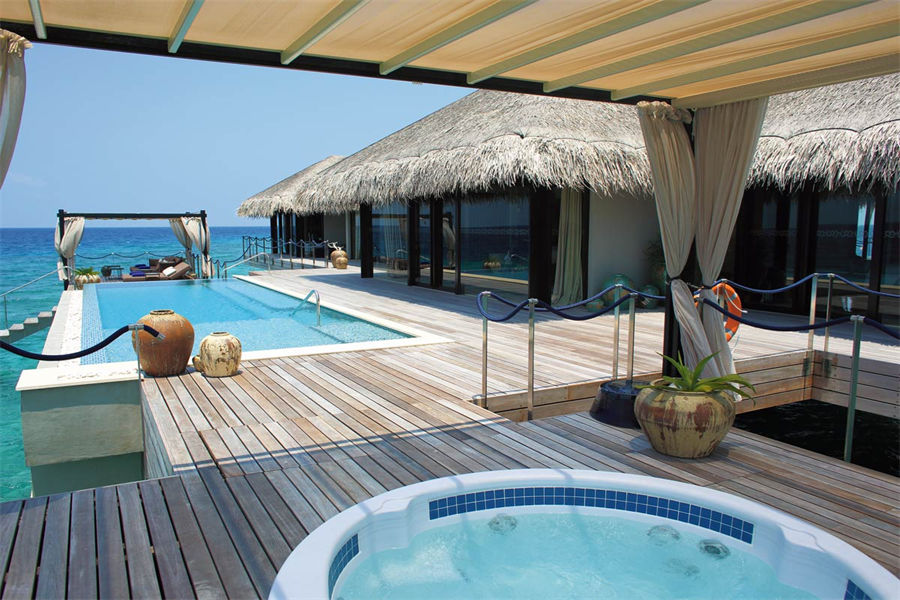 维拉私人岛 - 海洋泳池屋(双卧室) 图片3 - Velaa Private Island Maldives Ocean Pool House Photo 3
