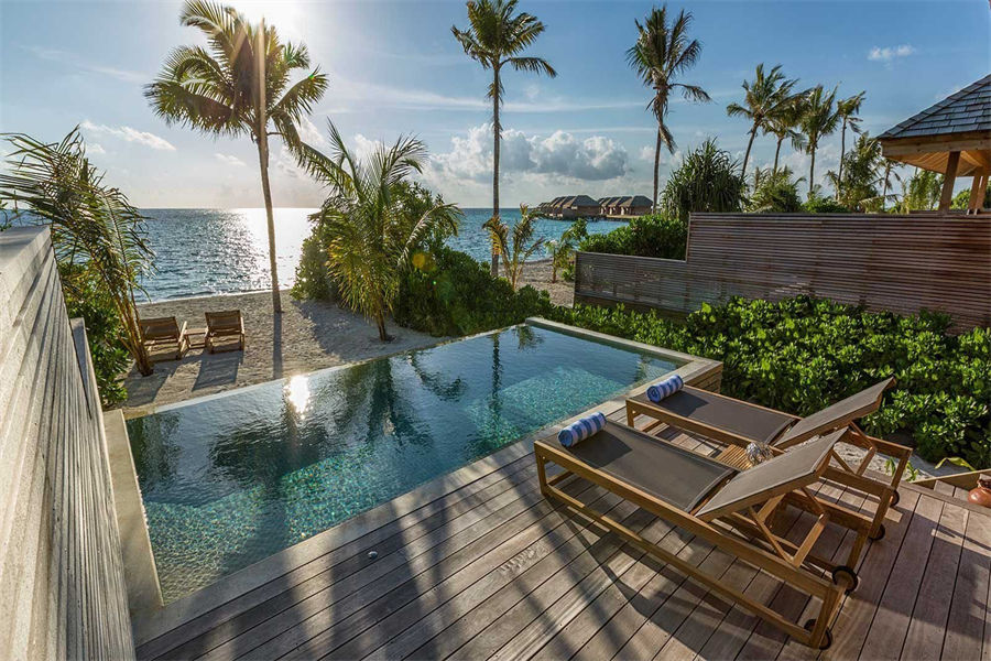 芙拉瓦丽 - 日落沙滩泳池别墅图片4 - Hurawalhi Maldives Beach Sunset Pool Villa Photo 4