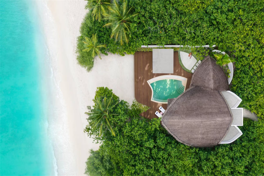 JW万豪 - 日落沙滩泳池别墅图片2 -  JW Marriott Maldives Resort & Spa Suncet Beach Pool Villa Photo 2