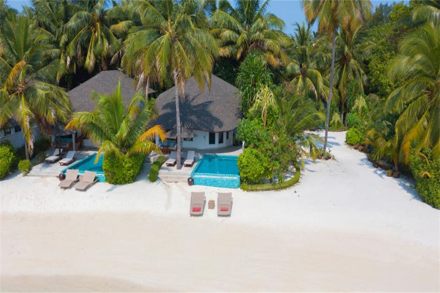 中央格兰德 - 海滩泳池别墅(双卧)图片2 - Machchafushi Resort&Spa Maldives Club Two Bedroom Beach Pool Villa Photo 2