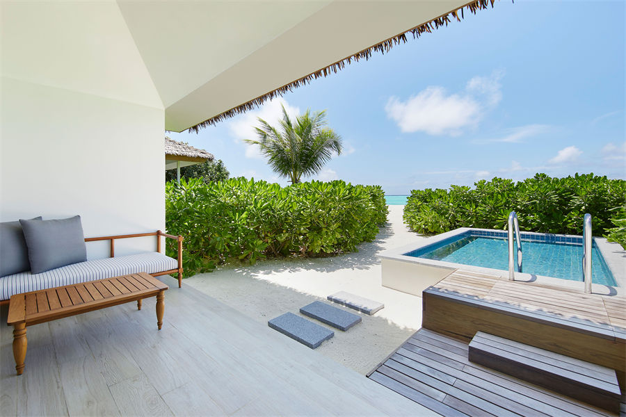 艾美 - 海滩泳池别墅 图片4 - Le Meridien Maldives Resort & Spa Beach Pool Villa Photo 4