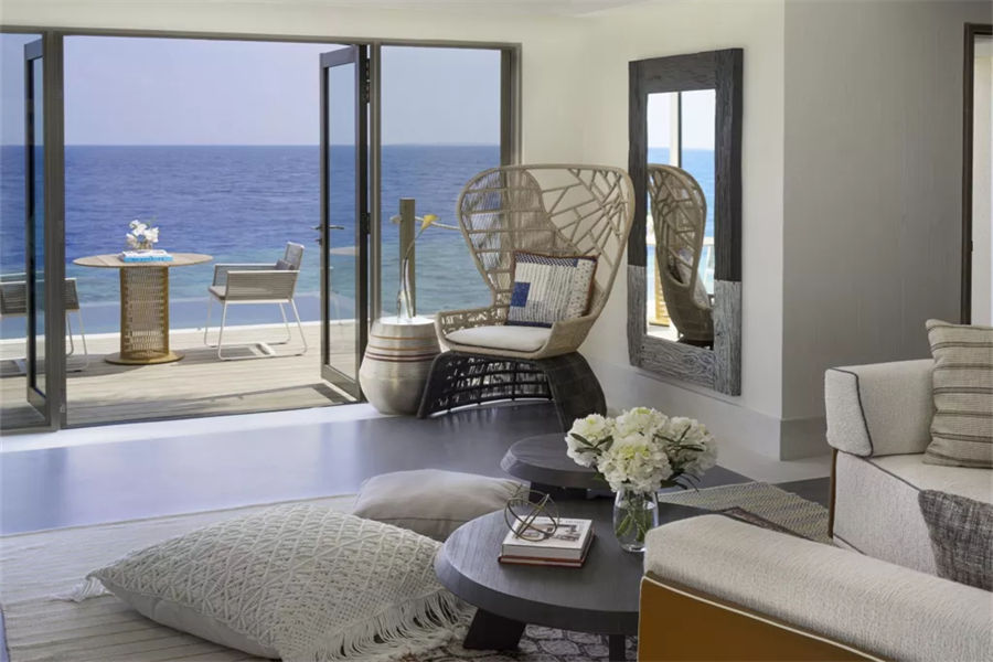 洲际 - 单卧日落泻湖泳池别墅图片3 - InterContinental Maldives Maamunagau One Bedroom Sunset Lagoon Pool Villas Photo 3