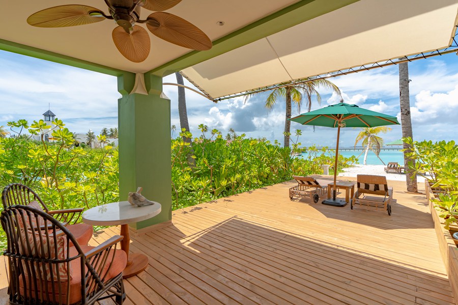 塞伊（希尔顿格芮） - 双卧家庭泳池海滩客房图片2 - SAii Lagoon Maldives, Curio Collection by Hilton Two Bedroom Family Beach Room with Pool Photo 2