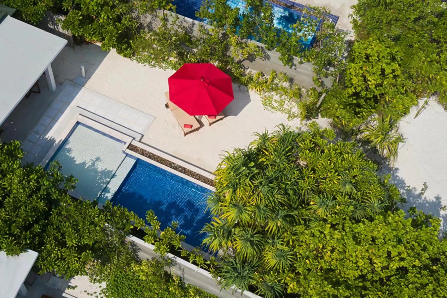 禧亚世嘉 - 沙滩泳池套房别墅图片2 - Siyam World Maldives Beach Suite with Pool Photo 2