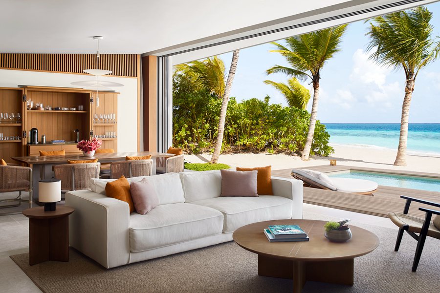 丽思卡尔顿 - 双卧日落沙滩泳池别墅图片1 - The Ritz Carlton Maldives Sunset Two Bedroom Beach Pool Villa Photo 1