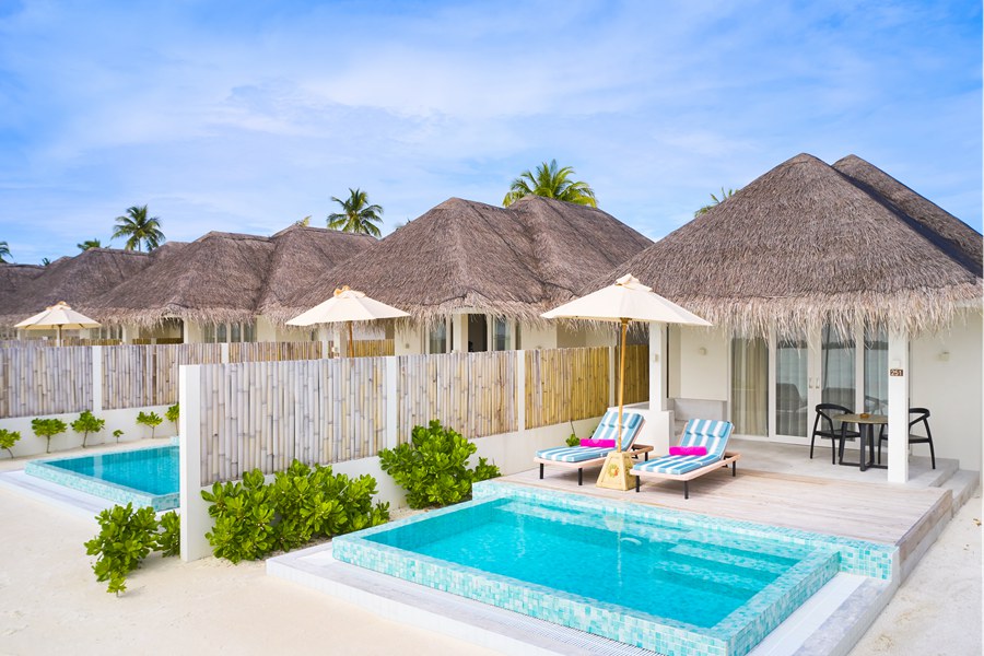 伊露薇丽 - 海滩泳池别墅图片1 - Sun Siyam Iru Veli Beach Villa with Pool Photo 1