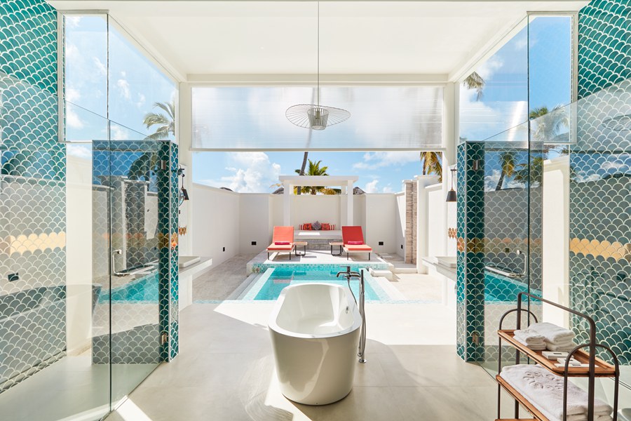 伊露薇丽 - 豪华海滩泳池别墅图片1 - Sun Siyam Iru Veli Grand Beach Villa with Pool Photo 1