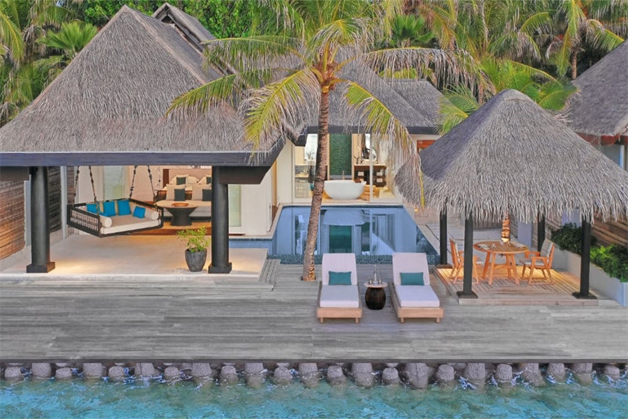 安纳塔纳娜拉杜私人 - 海洋泳池别墅图片2 - Naladhu Private Island Ocean House with Pool and Private Beach Cabana Photo 2