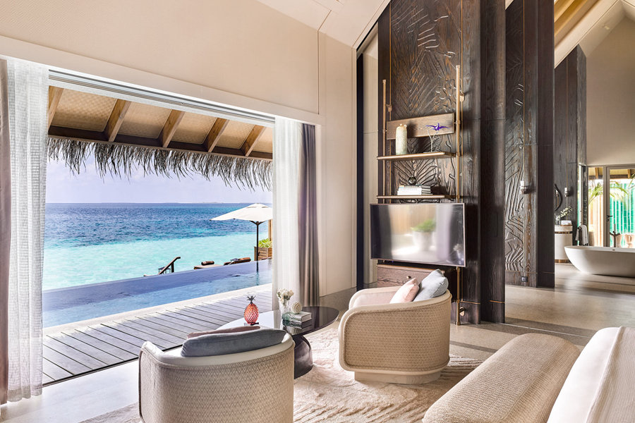 娇丽 - 水上泳池别墅图片3 - Joali Maldives water villa with pool Photo 3