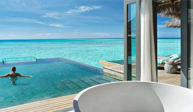 瓦卡鲁 - 单卧室水上泳池住宅（日落景观）图片3 - Vakkaru Maldives One Bedroom Overwater Pool Residence(Sunset view) Photo 3