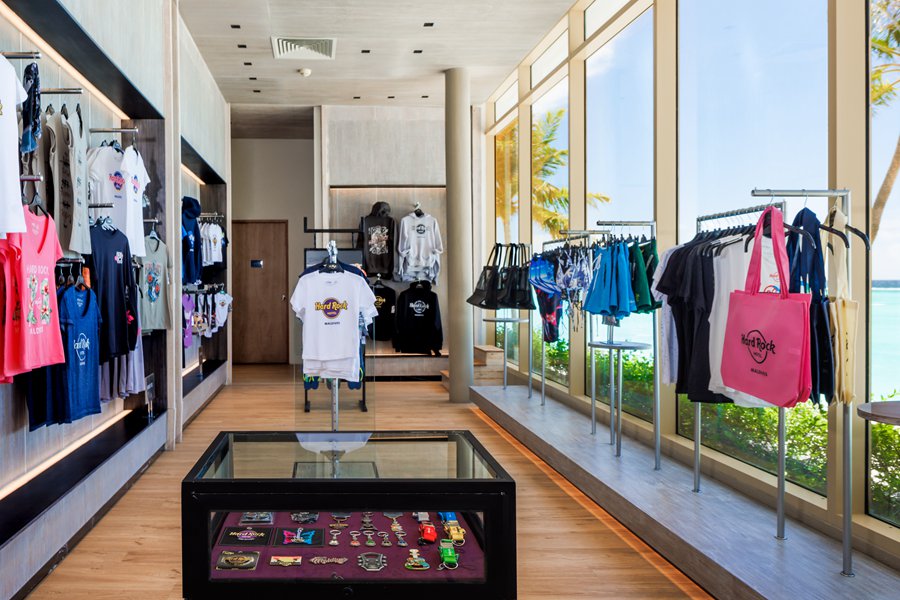 硬石 - 招牌服饰店图片2 - Hard Rock Hotel Maldives Rock Shop Photo 2