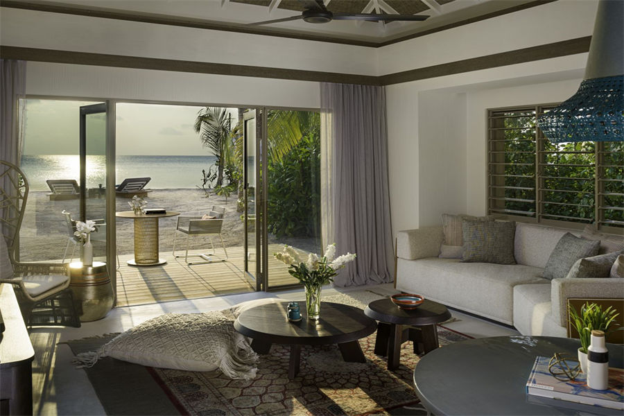洲际 - 双卧家庭沙滩泳池别墅图片2 - InterContinental Maldives Maamunagau Two Bedroom Family Beach Villa Photo 2