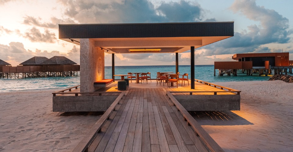 维利甘度餐厅 - 拉尔乎香槟馆 -  Veligandu lsland Resort Restaurant